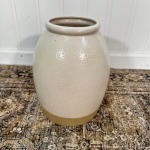 Studio Mcgee Vase Tan Pottery 11" Tall