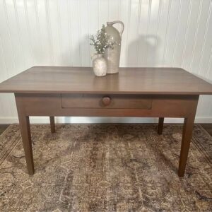 Antique Rustic Country French Farm Table Primitive Mahogany Dining Table